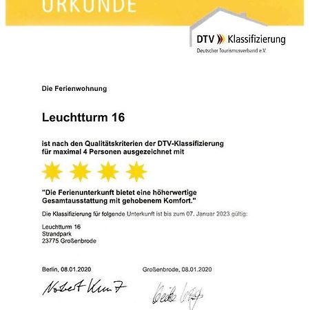 Apartment Leuchtturm 16 Großenbrode 외부 사진