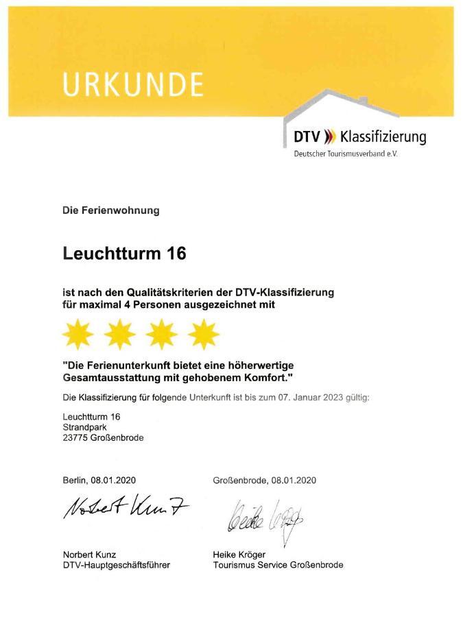 Apartment Leuchtturm 16 Großenbrode 외부 사진